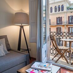 Отель Habitat Apartments Paseo de Gracia Suite Испания, Барселона - отзывы, цены и фото номеров - забронировать отель Habitat Apartments Paseo de Gracia Suite онлайн балкон