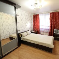 Отель Flats of Moscow Flat Krasnogvardeyskaya Москва комната для гостей фото 2