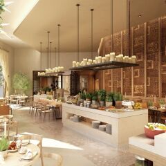 Отель Al Manara, a Luxury Collection Hotel, Saraya Aqaba Иордания, Акаба - 1 отзыв об отеле, цены и фото номеров - забронировать отель Al Manara, a Luxury Collection Hotel, Saraya Aqaba онлайн питание фото 2