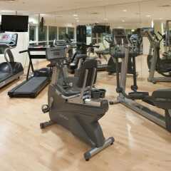 Отель Holiday Inn Bur Dubai Embassy District Дубай фитнесс-зал фото 4