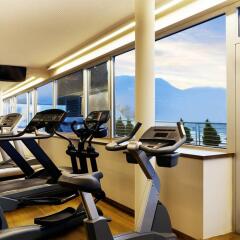 Отель Four Points by Sheraton Bolzano Больцано фитнесс-зал