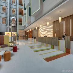 Al Khoory Atrium Hotel интерьер отеля