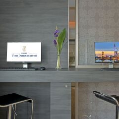 Hotel Vier Jahreszeiten Berlin City интерьер отеля