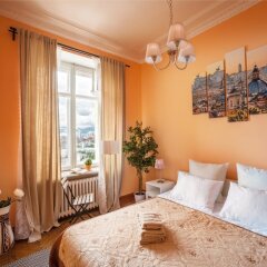 Гостиница Malliott Kudrinskaya Skyscraper в Москве отзывы, цены и фото номеров - забронировать гостиницу Malliott Kudrinskaya Skyscraper онлайн Москва комната для гостей фото 5