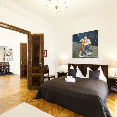 Апартаменты 7th Heaven Vienna Center Apartments комната для гостей фото 3
