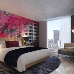 Отель Indigo Los Angeles Downtown, an IHG Hotel США, Лос-Анджелес - отзывы, цены и фото номеров - забронировать отель Indigo Los Angeles Downtown, an IHG Hotel онлайн комната для гостей фото 4