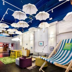 Отель ibis Styles Manchester Portland Hotel (Newly refurbished) Великобритания, Манчестер - отзывы, цены и фото номеров - забронировать отель ibis Styles Manchester Portland Hotel (Newly refurbished) онлайн интерьер отеля