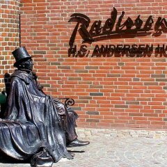 Отель Radisson Blu Hc Andersen Оденсе спортивное сооружение