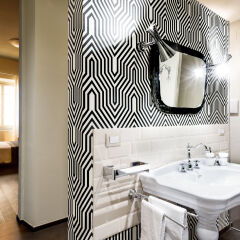 Отель Arnobio Florence Suites Италия, Флоренция - отзывы, цены и фото номеров - забронировать отель Arnobio Florence Suites онлайн ванная