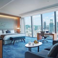 Shangri-La Hotel at The Shard, London комната для гостей фото 6