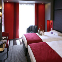 Отель Mercure Paris Montmartre Sacré Coeur 4* Улучшенный номер с различными типами кроватей фото 21