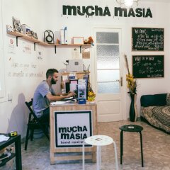Отель Mucha Masia Hostel Rural-Urbà Испания, Эль-Прат-де-Льобрегат - отзывы, цены и фото номеров - забронировать отель Mucha Masia Hostel Rural-Urbà онлайн интерьер отеля фото 3