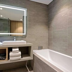 Отель Novotel Kuala Lumpur City Centre Малайзия, Куала-Лумпур - отзывы, цены и фото номеров - забронировать отель Novotel Kuala Lumpur City Centre онлайн ванная