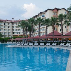 Miramare Beach Hotel Турция, Сиде - 1 отзыв об отеле, цены и фото номеров - забронировать отель Miramare Beach Hotel онлайн бассейн фото 2
