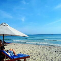 Отель Tan Thanh Beach Villa пляж фото 2