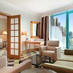 Отель Hilton Dubai Jumeirah 5* Представительский люкс с различными типами кроватей