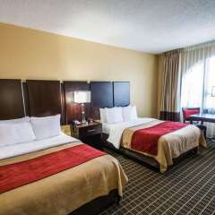 Отель Clarion Inn & Suites Miami International Airport США, Майами-Спрингс - отзывы, цены и фото номеров - забронировать отель Clarion Inn & Suites Miami International Airport онлайн комната для гостей фото 2