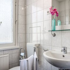 Отель Alexanderplatz Apartments Германия, Берлин - отзывы, цены и фото номеров - забронировать отель Alexanderplatz Apartments онлайн ванная
