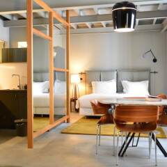 Отель Raw Culture Arts & Lofts Bairro Alto комната для гостей