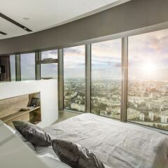 Отель Apartamenty Sky Tower Польша, Вроцлав - 1 отзыв об отеле, цены и фото номеров - забронировать отель Apartamenty Sky Tower онлайн фото 12