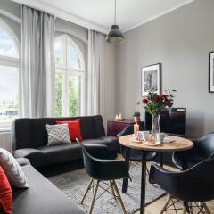 Апартаменты Elite Apartments Loft Center Гданьск комната для гостей фото 2