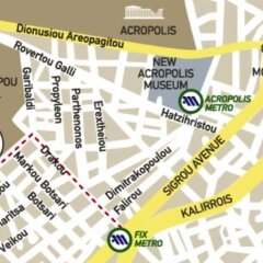Отель Acropolis Hill Афины городской автобус