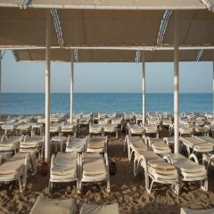 Akpalace Belek - Halal All Inclusive Турция, Белек - отзывы, цены и фото номеров - забронировать отель Akpalace Belek - Halal All Inclusive онлайн пляж фото 2