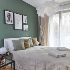 Отель Zoliborz Green Garden Apartment Польша, Варшава - отзывы, цены и фото номеров - забронировать отель Zoliborz Green Garden Apartment онлайн комната для гостей фото 4