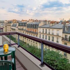 Отель Citadines Bastille Gare de Lyon Paris балкон