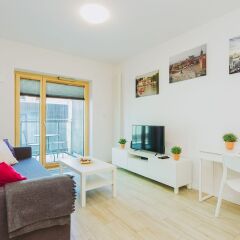 Отель ShortStayPoland Mennica Residence (B52) Польша, Варшава - отзывы, цены и фото номеров - забронировать отель ShortStayPoland Mennica Residence (B52) онлайн комната для гостей