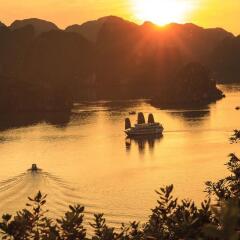 Отель Halong Victory Cruise пляж фото 2