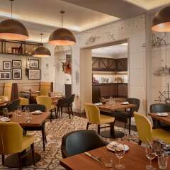 Отель Sheraton Grand London Park Lane Лондон питание фото 3