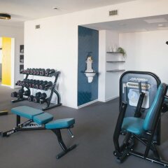 Отель Vienna House Easy Leipzig Германия, Лейпциг - 2 отзыва об отеле, цены и фото номеров - забронировать отель Vienna House Easy Leipzig онлайн фитнесс-зал фото 2