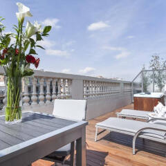 Отель Acta Atrium Palace Испания, Барселона - 4 отзыва об отеле, цены и фото номеров - забронировать отель Acta Atrium Palace онлайн балкон