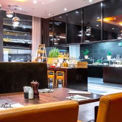 Отель Radisson Blu Hotel Zurich Airport Швейцария, Цюрих - 1 отзыв об отеле, цены и фото номеров - забронировать отель Radisson Blu Hotel Zurich Airport онлайн питание фото 2