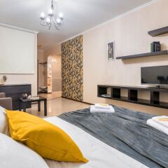 Апартаменты RentHouse Apartment Primorsky Санкт-Петербург комната для гостей фото 5