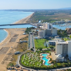 Отель Crowne Plaza Vilamoura - Algarve пляж