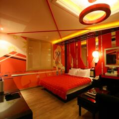 Haeundae Grimm Hotel 2* Номер Делюкс с различными типами кроватей фото 31