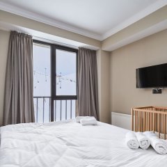 Апартаменты Gudauri Loft Грузия, Гудаури - 1 отзыв об отеле, цены и фото номеров - забронировать отель Gudauri Loft онлайн комната для гостей фото 5