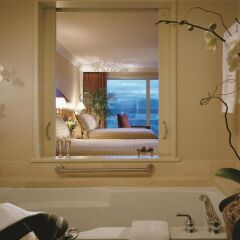 Отель Fairmont Vancouver Airport In-Terminal Hotel Канада, Ричмонд - 1 отзыв об отеле, цены и фото номеров - забронировать отель Fairmont Vancouver Airport In-Terminal Hotel онлайн ванная фото 2