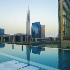 Отель Sofitel Dubai Downtown бассейн фото 2