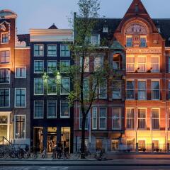 Отель INK Hotel Amsterdam - MGallery Collection Нидерланды, Амстердам - отзывы, цены и фото номеров - забронировать отель INK Hotel Amsterdam - MGallery Collection онлайн вид на фасад