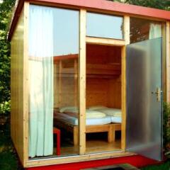 Отель Easy Lodges балкон