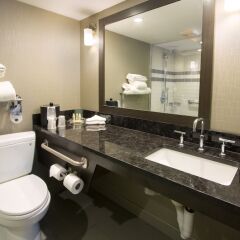 Отель Holiday Inn Calgary-Airport Канада, Калгари - отзывы, цены и фото номеров - забронировать отель Holiday Inn Calgary-Airport онлайн ванная фото 2