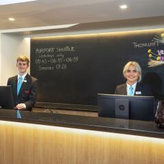 Thon Hotel Bergen Airport интерьер отеля фото 3