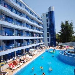Отель Aphrodite Hotel Болгария, Золотые пески - отзывы, цены и фото номеров - забронировать отель Aphrodite Hotel онлайн бассейн фото 2