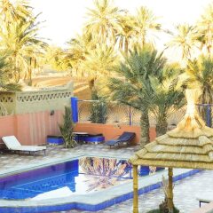 Отель Auberge Les Roches Марокко, Мерзуга - отзывы, цены и фото номеров - забронировать отель Auberge Les Roches онлайн бассейн фото 3