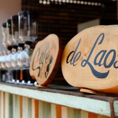 Отель Cafe de Laos Inn гостиничный бар