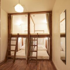 Отель haku hostel & cafe bar Япония, Томакомай - отзывы, цены и фото номеров - забронировать отель haku hostel & cafe bar онлайн комната для гостей фото 2