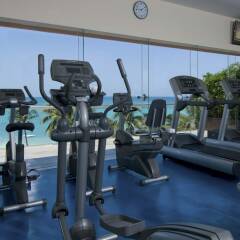 Отель Grand Fiesta Americana Coral Beach Cancun Мексика, Канкун - 9 отзывов об отеле, цены и фото номеров - забронировать отель Grand Fiesta Americana Coral Beach Cancun онлайн фитнесс-зал фото 2